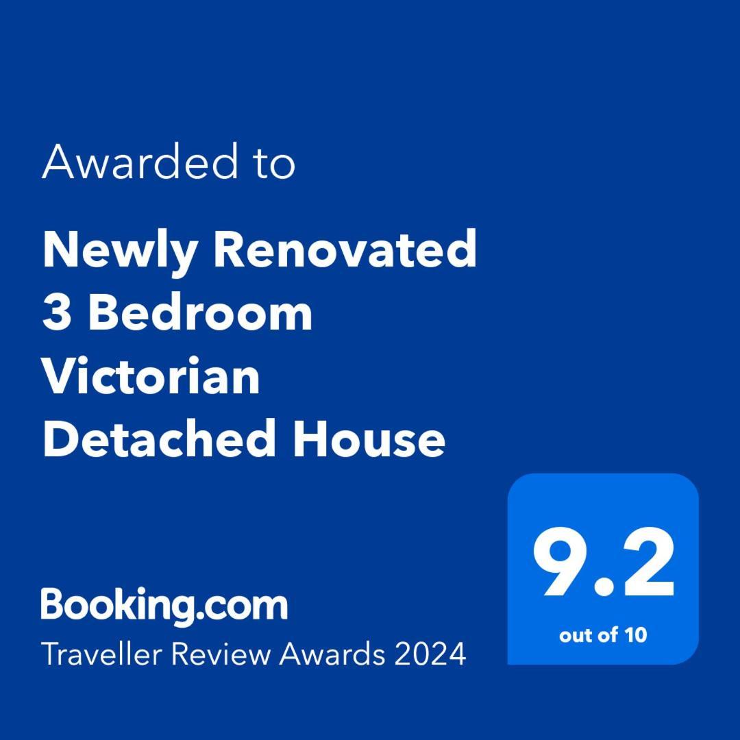 Newly Renovated 3 Bedroom Victorian Detached House 본머스 외부 사진